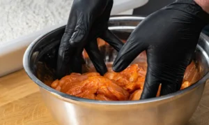 preparazione della carne e della marinatura